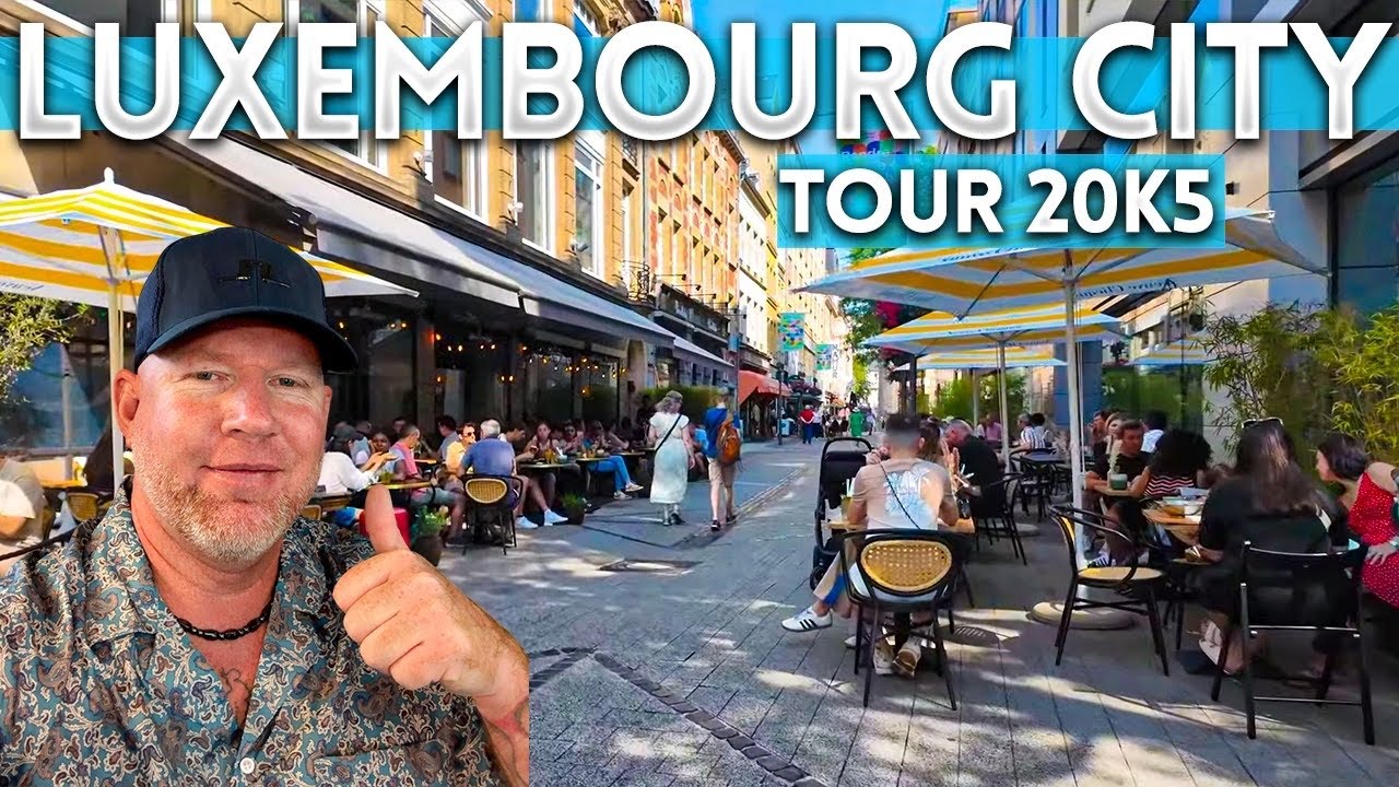 First Impressions Luxembourg City Tour 4K