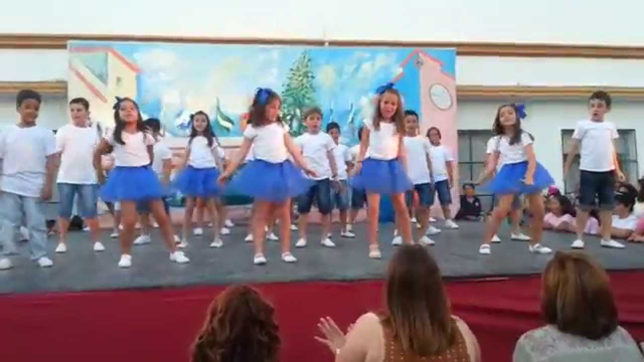Baile Fin de Curso 2014 / 2015 2º Primaria colegio Maristas Sanlucar la Mayor