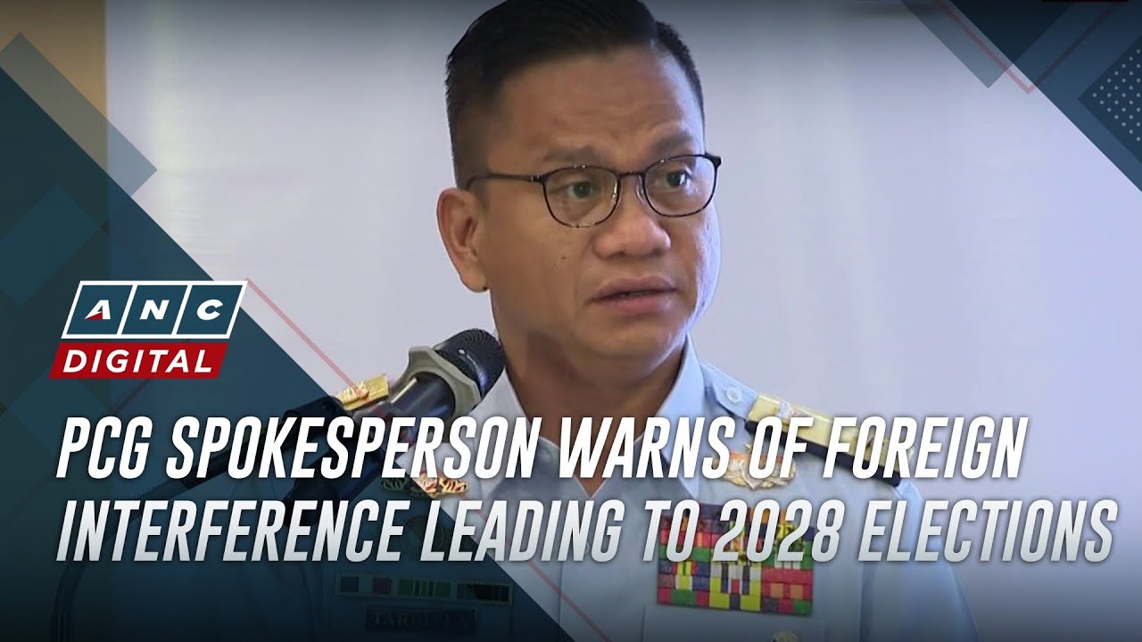 PCG spokesperson warns of foreign interference leading to 2028 elections | ANC