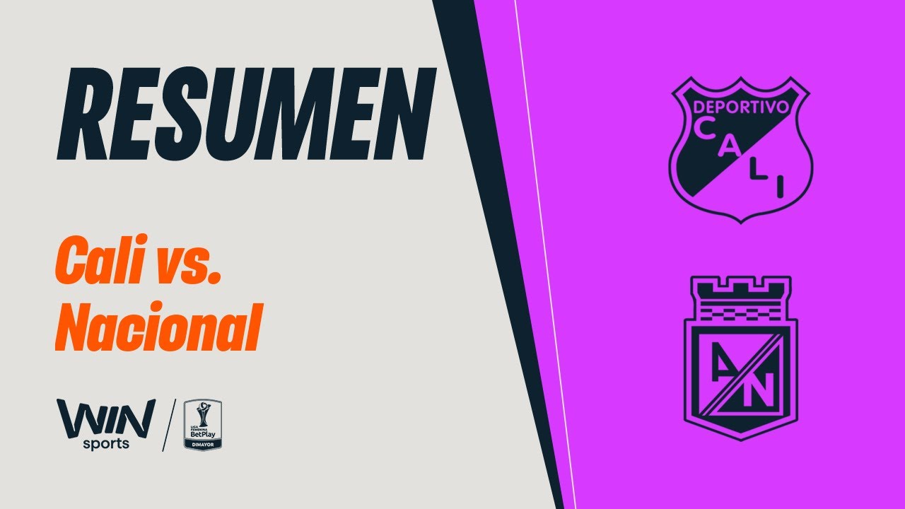 Cali vs. Nacional (resumen y goles) | Liga Femenina BetPlay Dimayor 2025 | Semifinales - Ida