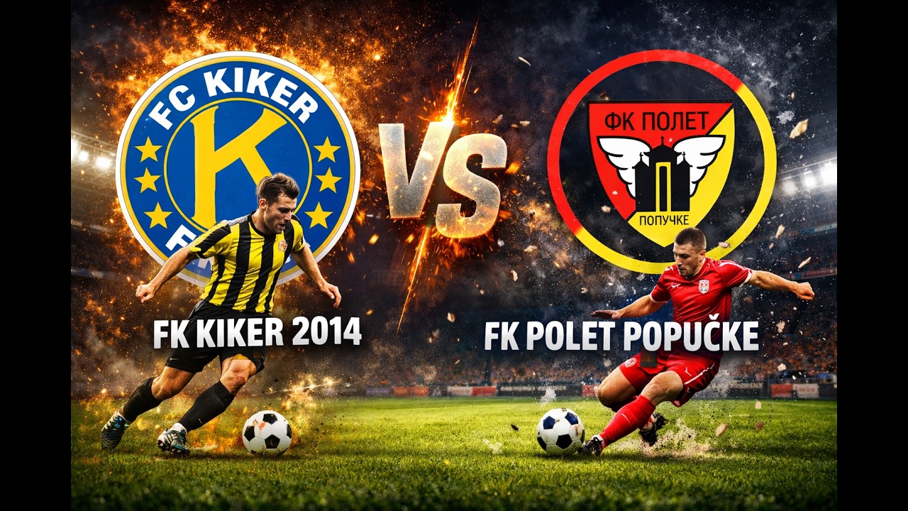 FK Kiker 2014 vs FK Polet Popučke (Mini Maxi 2025/2026)