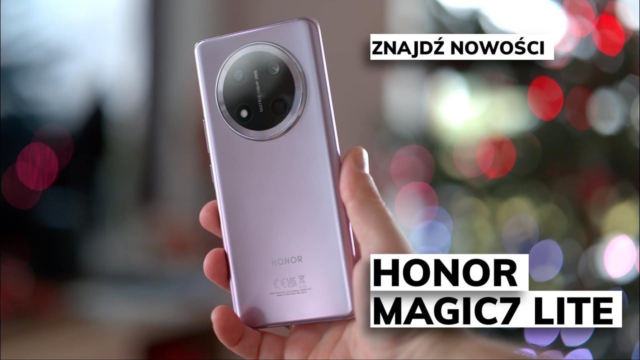 Honor Magic7 Lite recenzja | Poszukajmy r&oacute;żnic razem