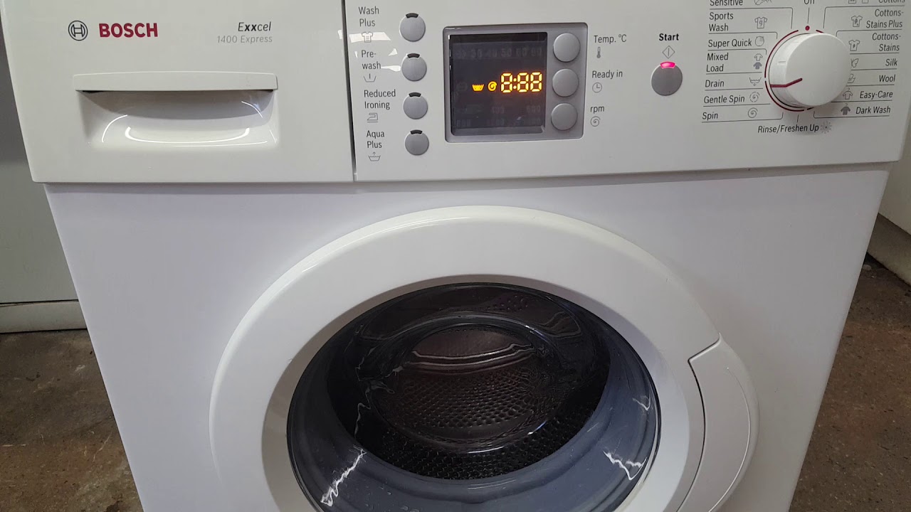 Bosch wae28465gb/03 test mode