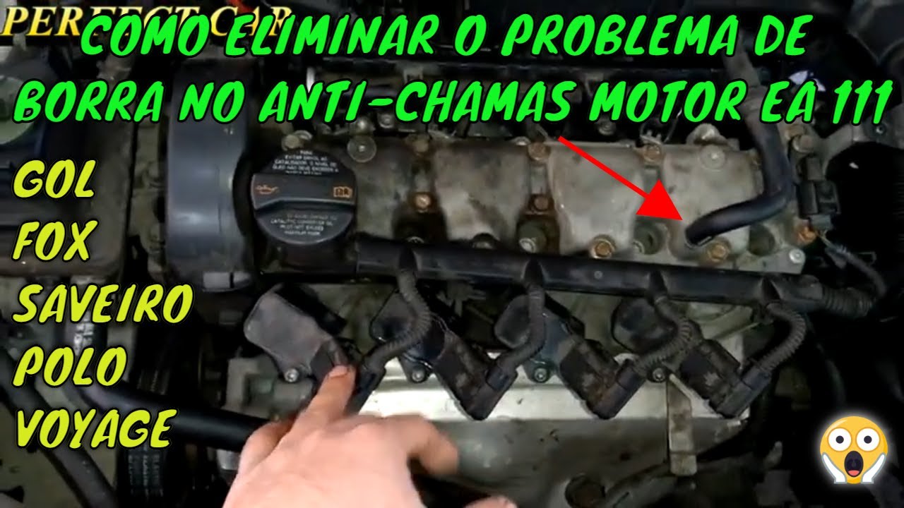 COMO ELIMINAR A BORRA BRANCA  DO ANTI CHAMAS DO GOL /FOX /VOYAGE / SAVEIRO E POLO G3 G4 E G5