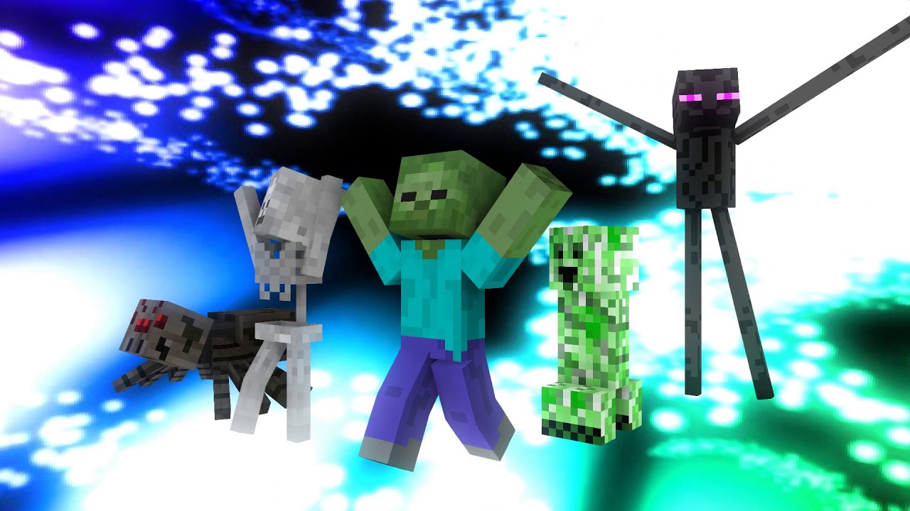 You Spin Me Right Round Meme (Minecraft)
