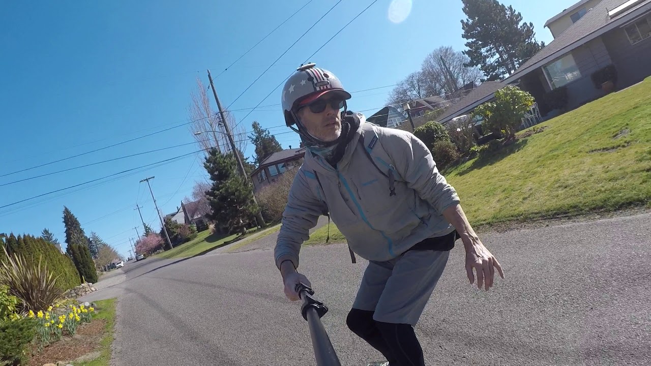 Pole Camera GoPro Descent Longboards Aera Trucks k3 ReIssue k5 Baseplate