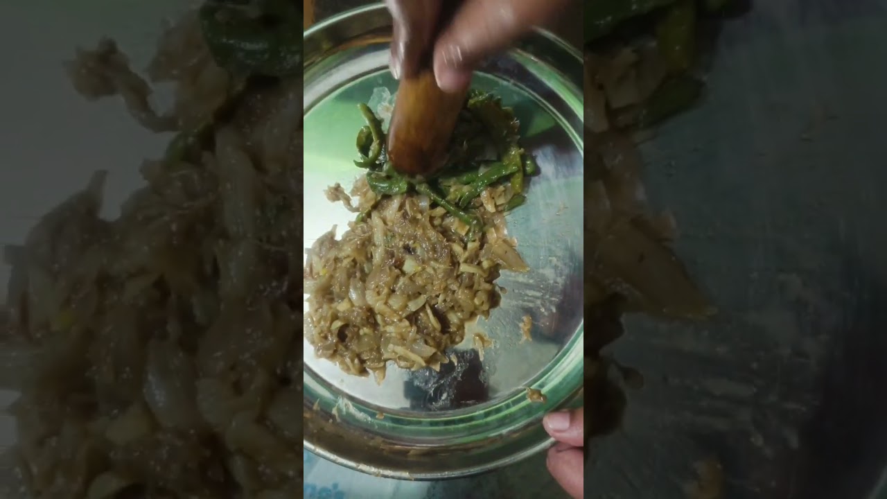 মজাদার চ্যাপা শুটকির ভর্তা একটু অন্যরকম ভাবে