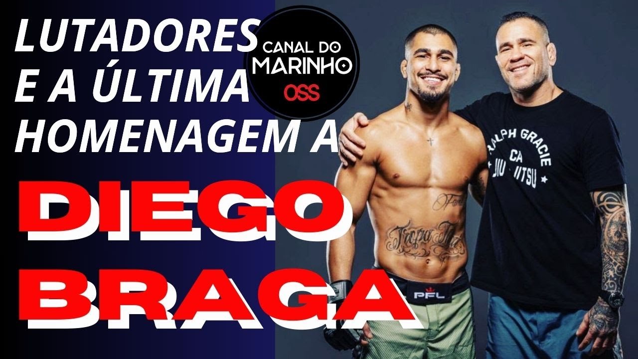COMUNIDADE DA LUTA SE DESPEDE DE DIEGO BRAGA! Emoção e gratidão!