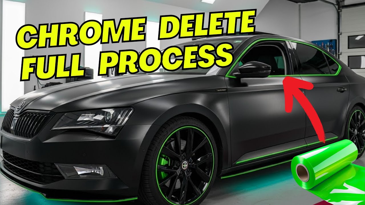 Dechroming Step by Step | How to Wrap Trims