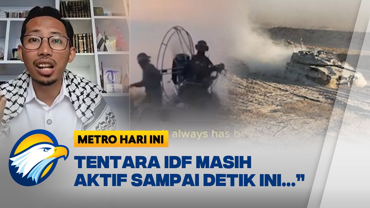 Gaza Belum Merdeka! Aktivis Husein: Tentara IDF Masih Bergerak [Metro Hari Ini]