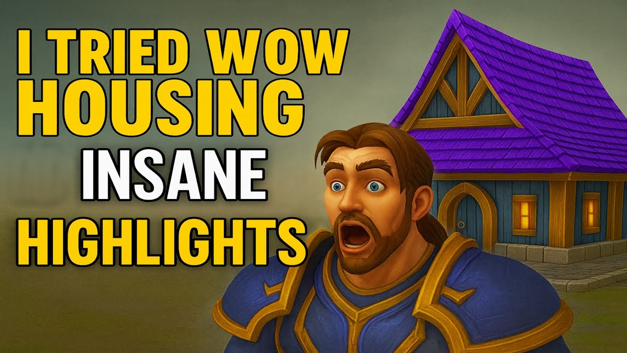 I Tried WoW Housing Early Access&hellip; The Experience is INSANE (Highlights)