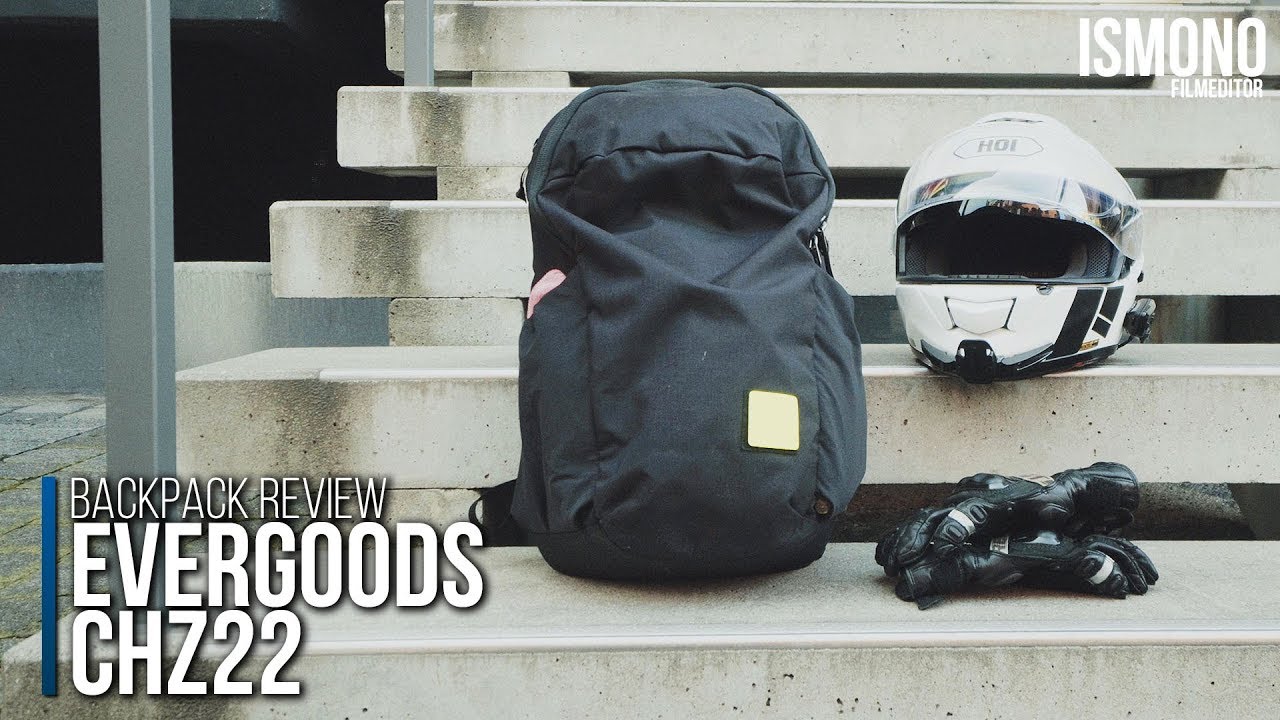 A durable top loading EDC backpack. Evergoods CHZ22 bag review.