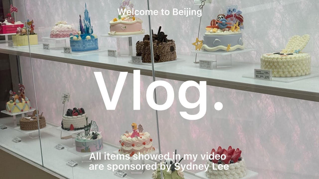 北京Vlog 黑天鵝蛋糕🎂/涮羊肉/南鑼鼓巷/雍和宮