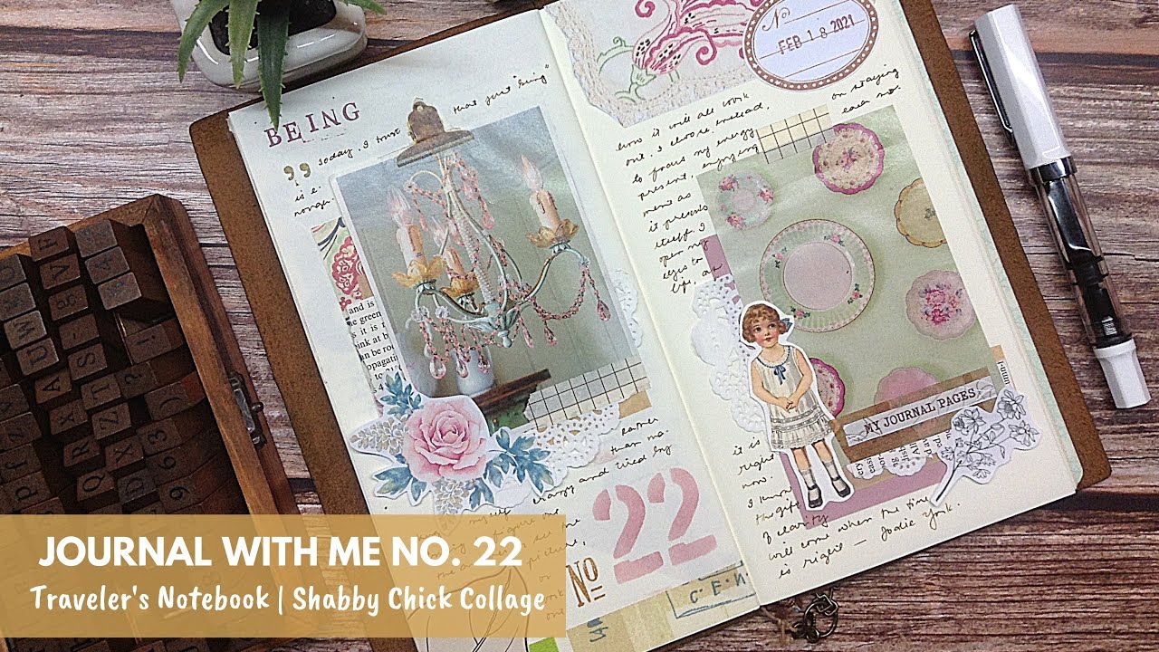 Journal With Me No. 22 ✍🏻  | Travelers Notebook | Junk Journal | Vintage Journal | Creative Journal