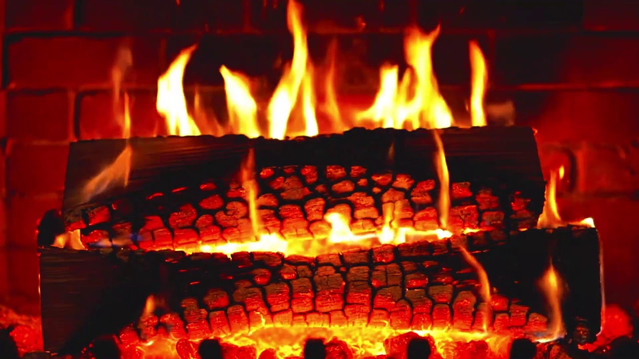 🔥 Fireplace Ambience 4K | Perfect Background for Studying & Working