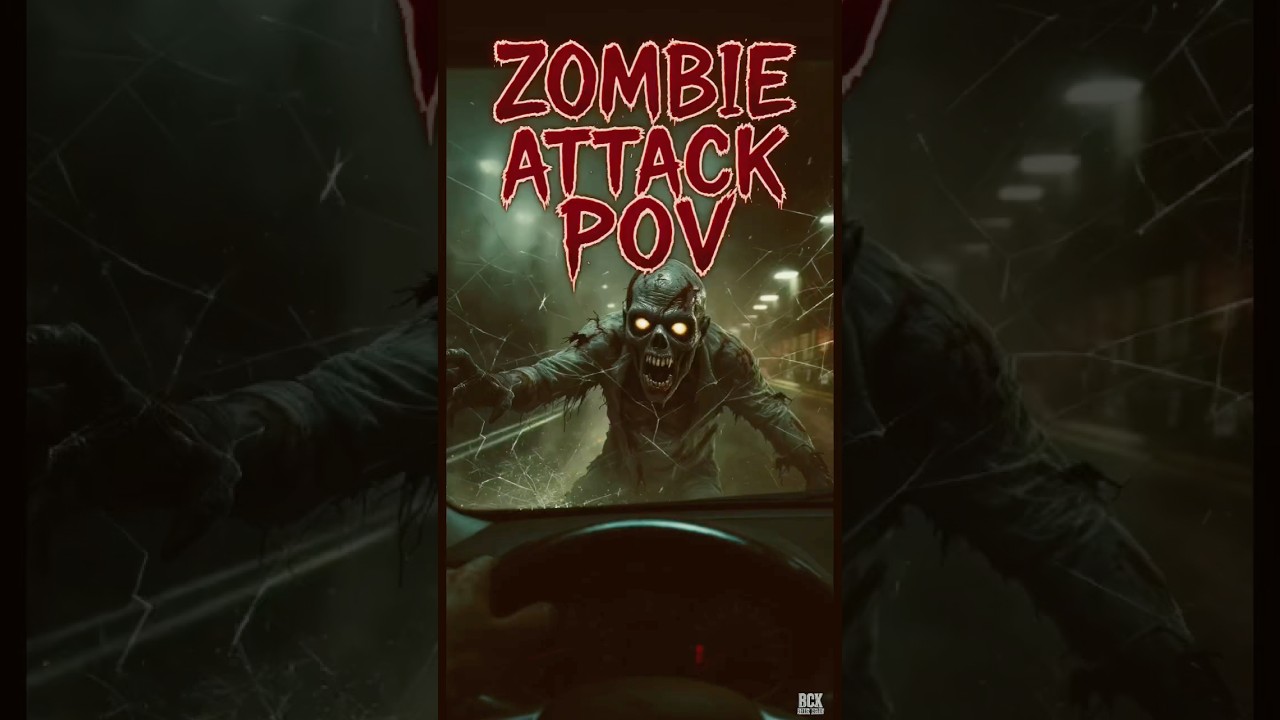 ZOMBIE ATTACK POV 😱 | 20-Second Horror Short#horror #pov #shortsvideo