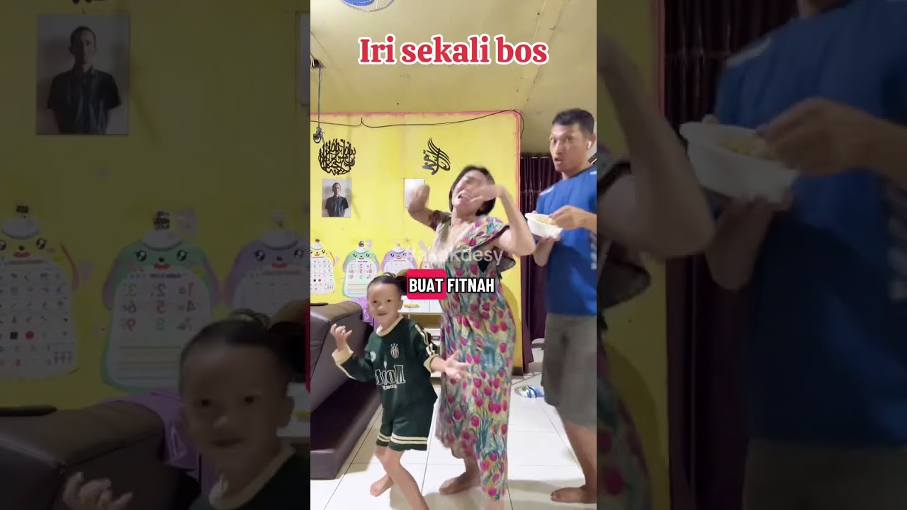 Iri sekali boss #akakdesy 