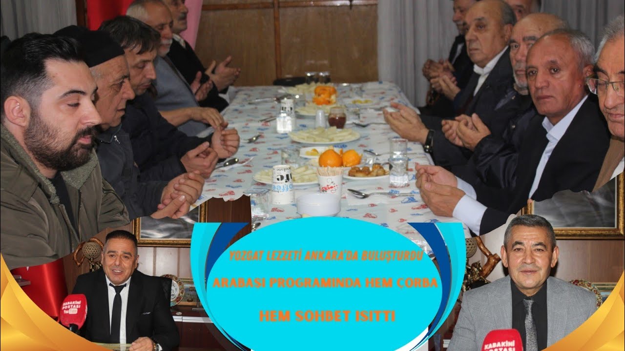 Muhteşem Katılım, Muhteşem Atmosfer Yozgat Akdağmadeni Kırlar Köylüleri Arabaşı Sofrasında Buluştu