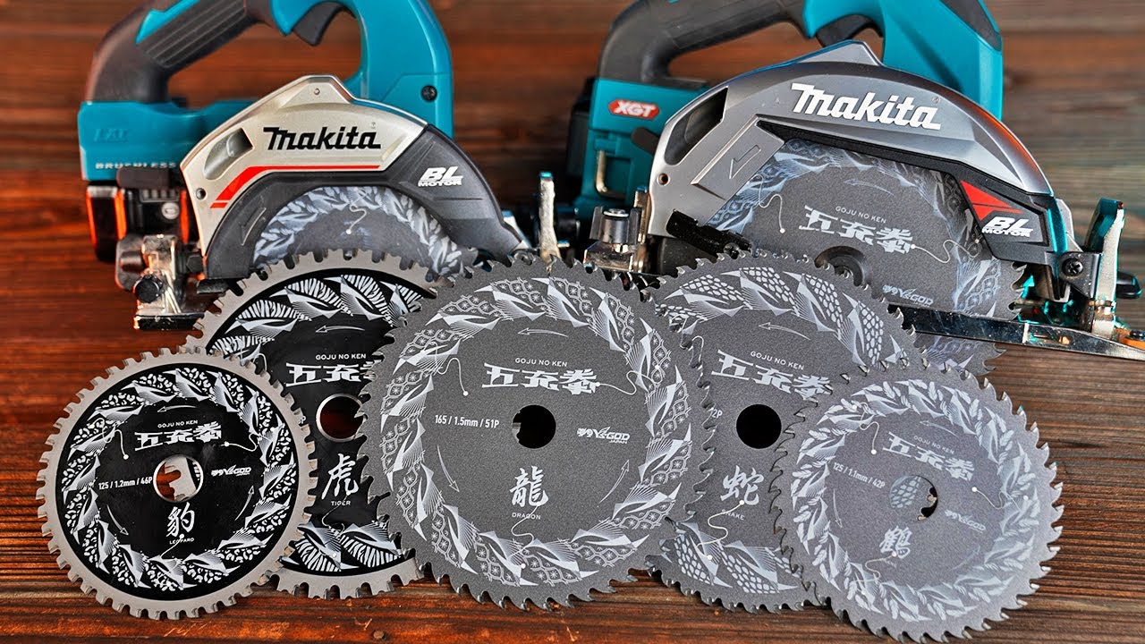 充電式マルノコ用の新型ブレードがすごすぎた！【五充拳】