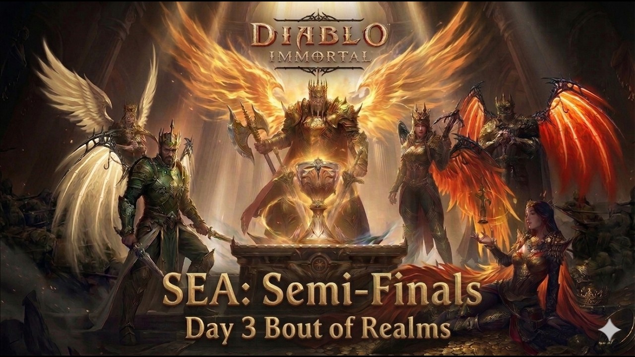 Diablo Immortal: Bout of Realms (BoR) [Semi-Finals Day 3 | SEA Server: Bloodraven | 03.11.2026]