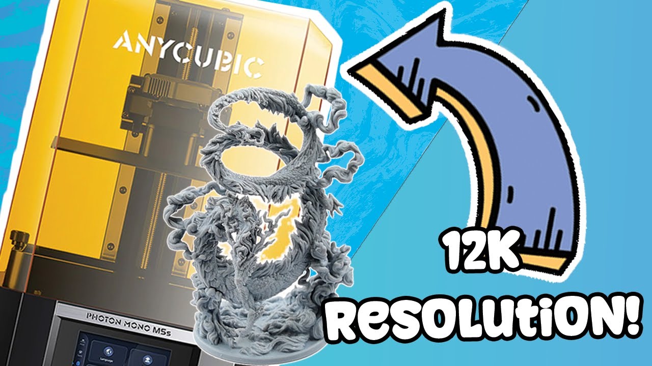 Распаковка и настройка Anycubic M5S || Первые впечатления!