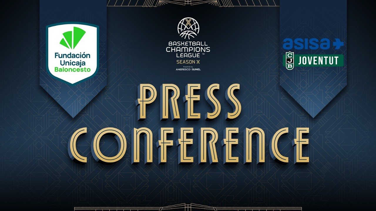 Unicaja v Asisa Joventut - Press Conference | #BasketballCL 2025-26 | Round of 16