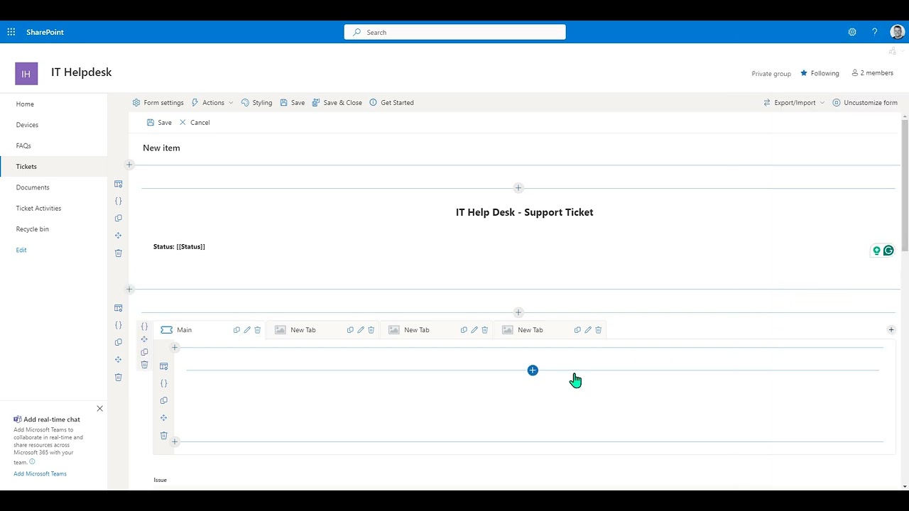 Building a IT Help Desk Solution in SharePoint with Lightning Forms
