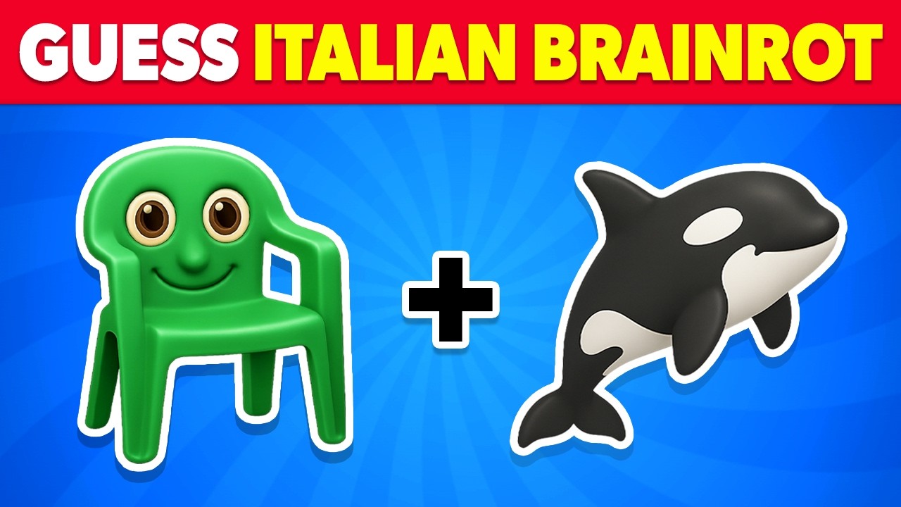 Guess the ITALIAN BRAINROT Memes by EMOJIS 🔥 BRAINROT Meme Challenge