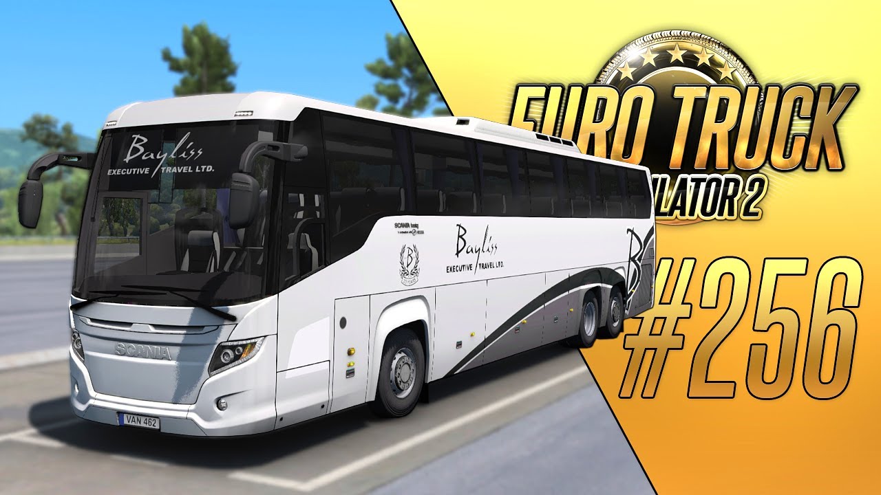 ОДИН ИЗ ЛУЧШИХ АВТОБУСОВ В ETS2 - Euro Truck Simulator 2 (1.38.1.3s) [#256]