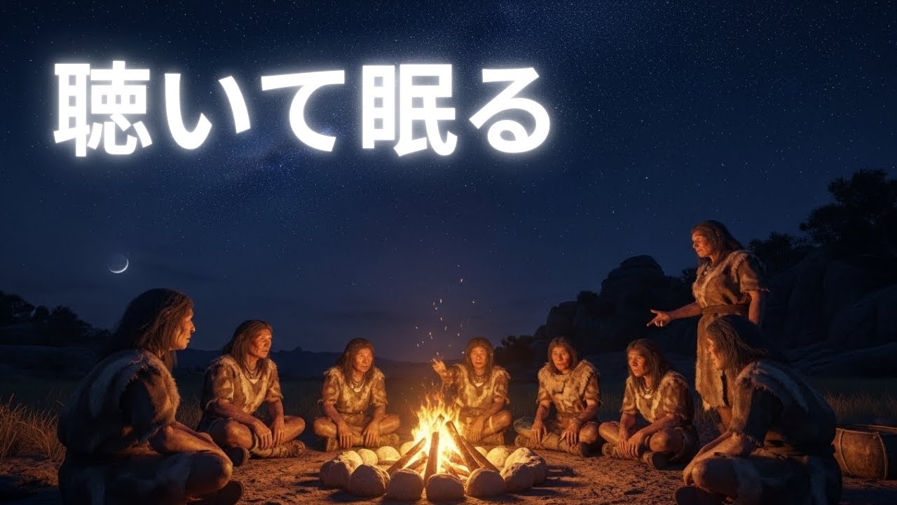 【睡眠用】人類進化の歴史を辿る心地よい科学の物語