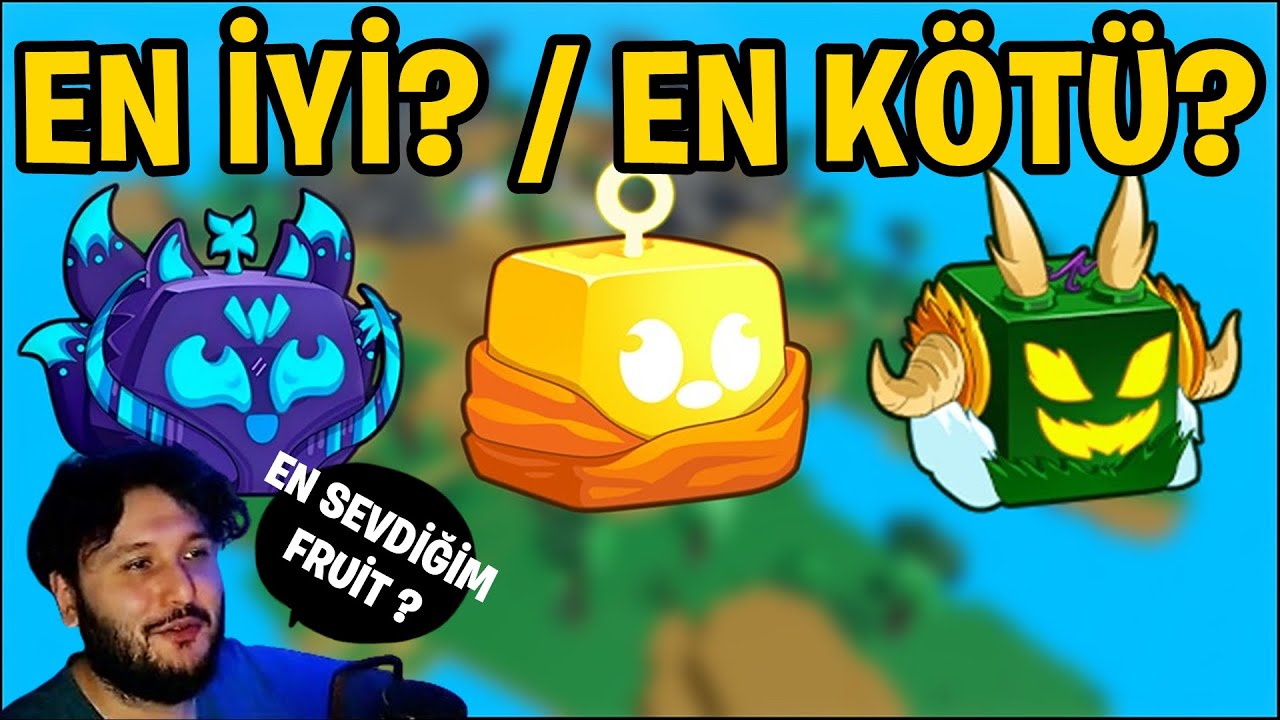 EN KÖTÜ FRUIT? - Blox Fruits Türkçe Tier List Meyve Sıralaması