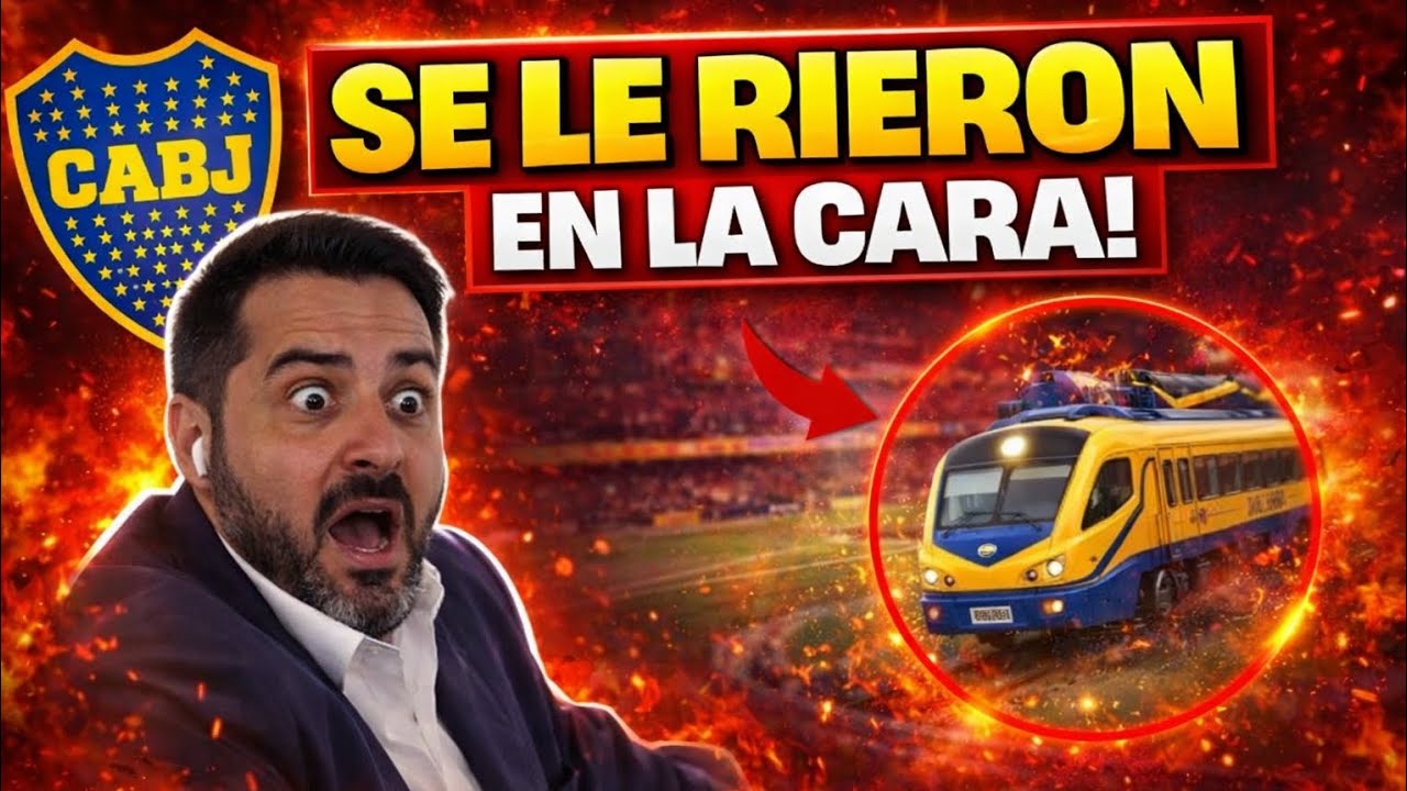 DIEGO DÍAZ SE TENTÓ CON EL TREN DE LA BOMBONERA 😂🚂