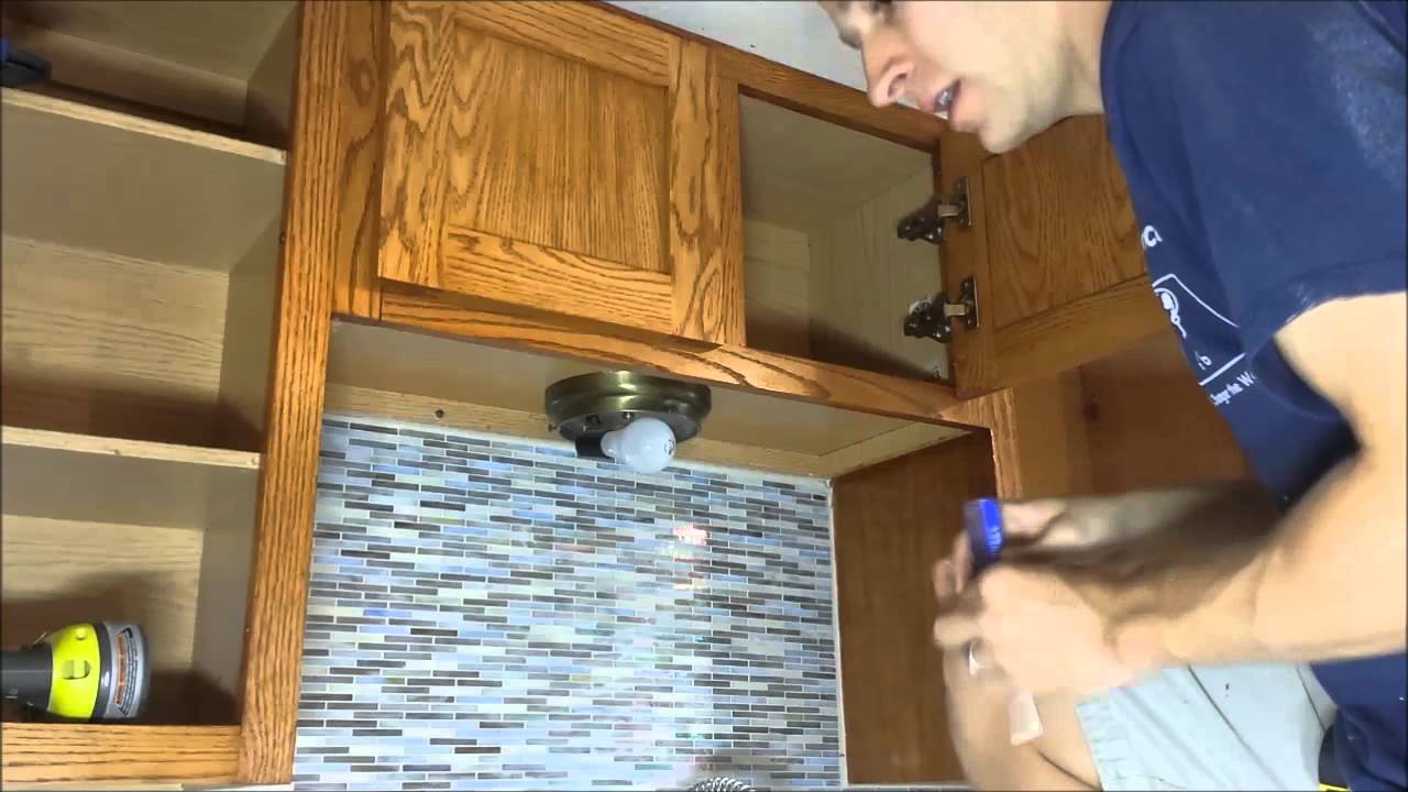 Installing cabinet doors
