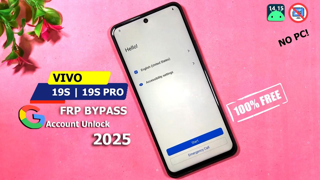 VIVO 19S / 19S PRO ANDROID 14 -15 FRP BYPASS  NO PC! ✅ 100% WORKING 🔥 HOW TO VIVO FRP BYPASS 2025