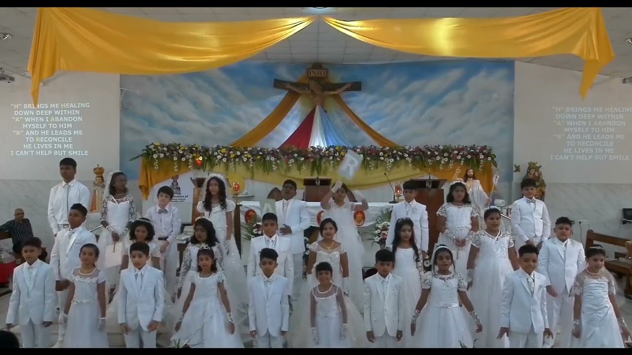 First Holy Communion Kids Action Song | Infant Jesus Parish, Evershine City | 8th May 2022