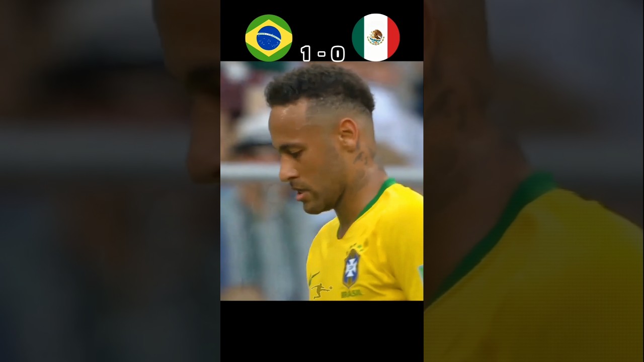 Here's how Neymar dives in this match. #shorts #brasil #mexico #worldcup #neymar