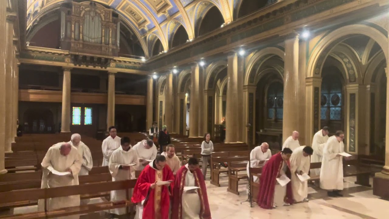 LAUDES DE PENTECOST&Eacute;S . Coro Gregoriano de Paris. Fray Alejandro Tob&oacute;n, OCD Jueves 9 de mayo de 2024