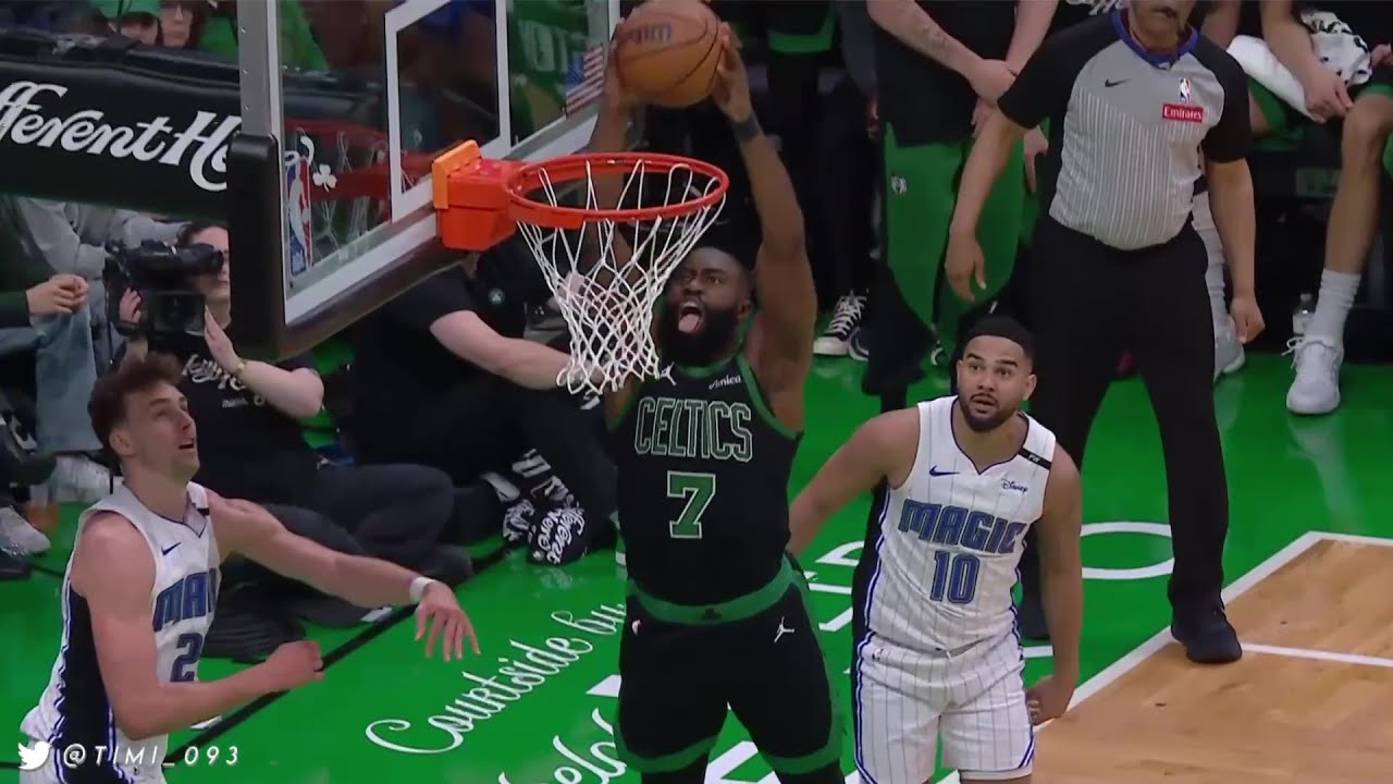 Jaylen Brown R1G5 Highlights vs Orlando Magic (23 pts, 6 reb, 3 ast) | 2025 NBA Playoffs