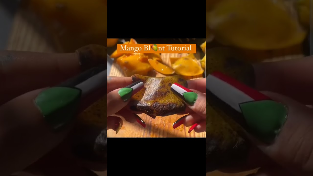 Mango 🥭 Blunt #tutorial