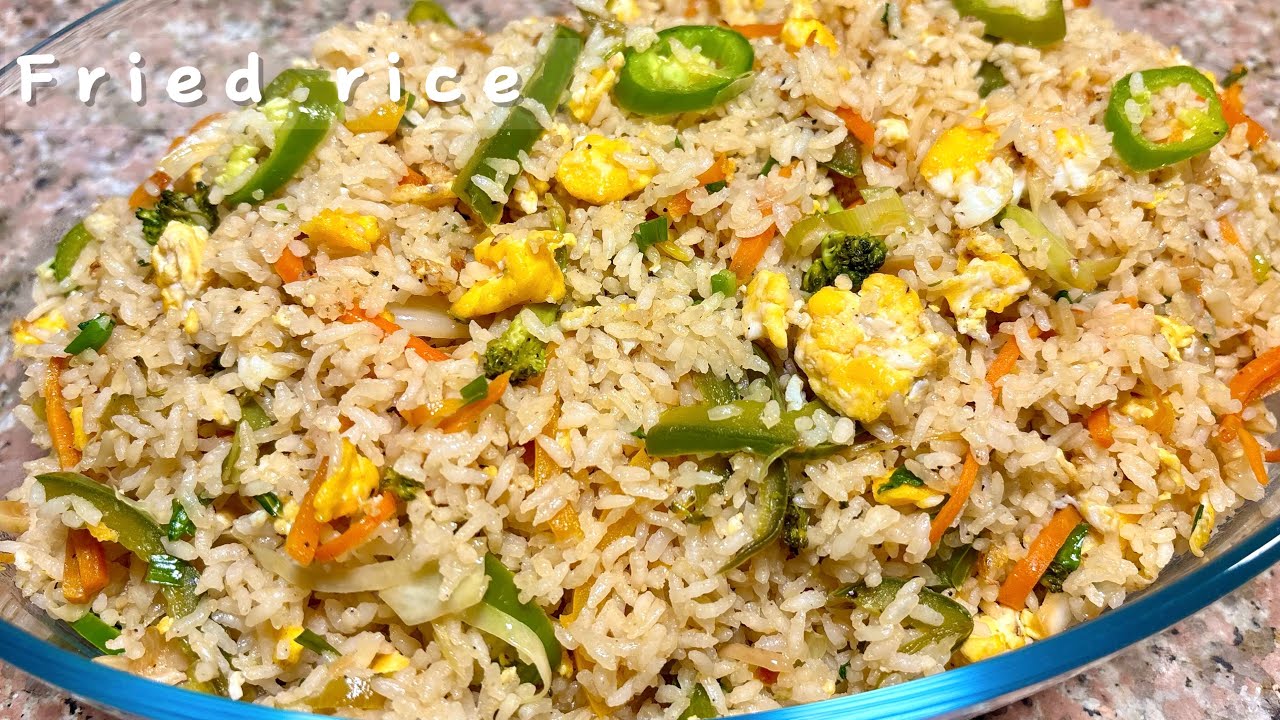 Vegetable Egg Fried rice 🥦🥕🫑 মাত্র ৩০ মিনিটে তৈরি করে নিন,রেস্টুরেন্টের স্টাইলে ভেজিটেবল ফ্রাইড রাইস