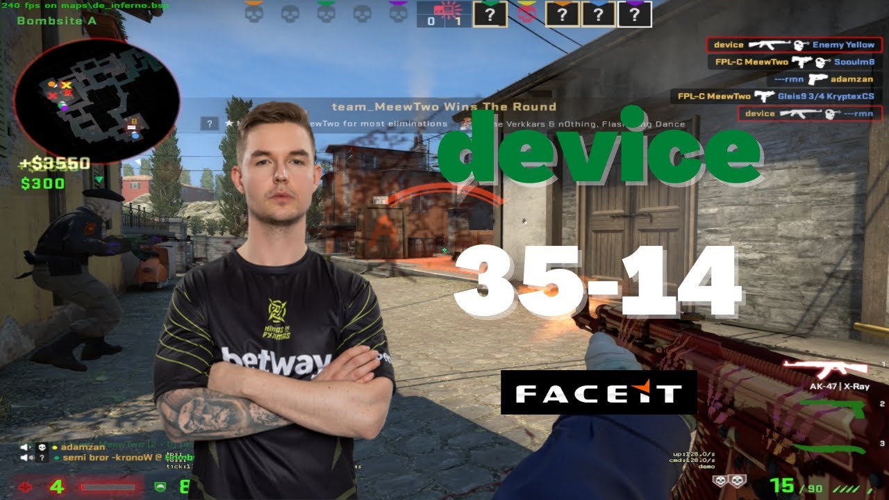 device 35K FACEIT POV (inferno) 2022.08.21