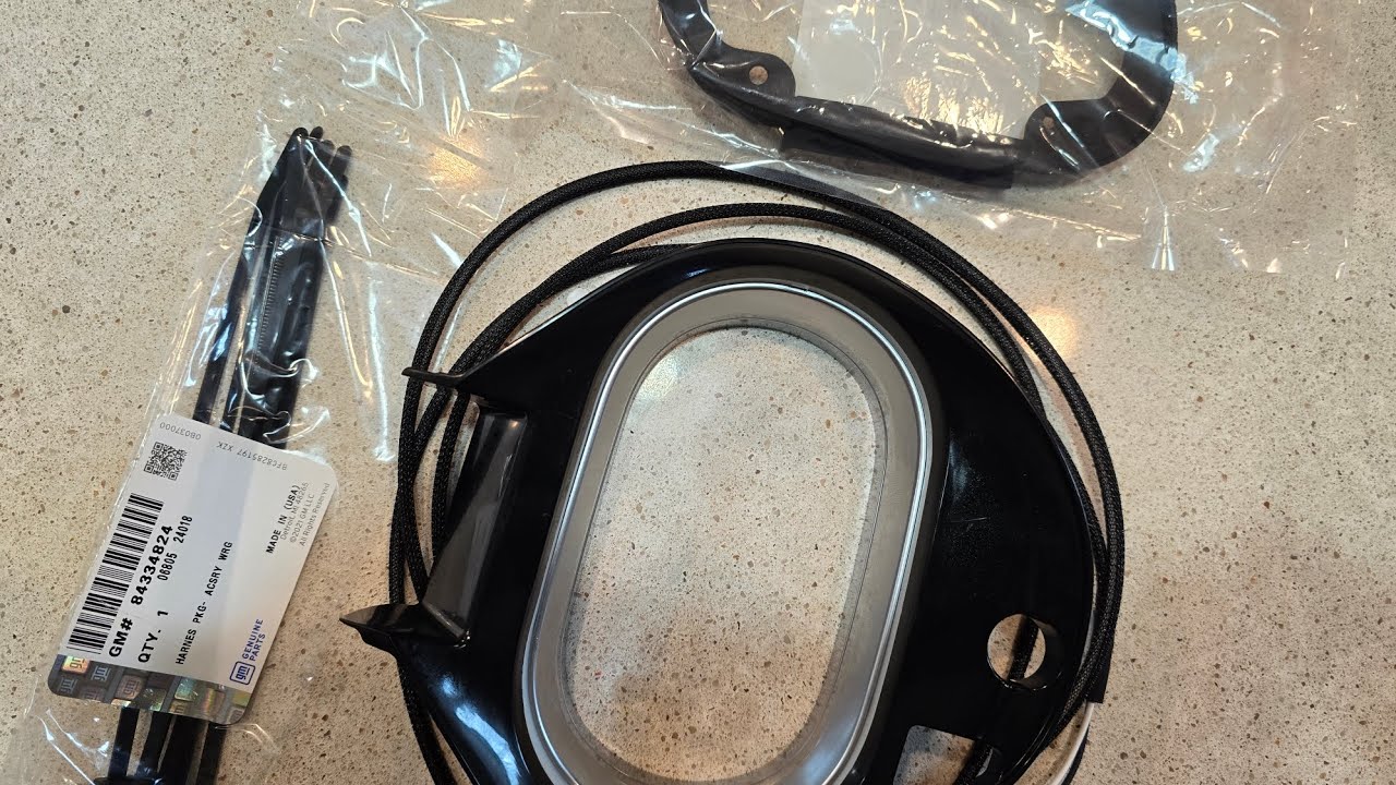 Chevy Bolt EV GM accessory Illuminated charge port installation process