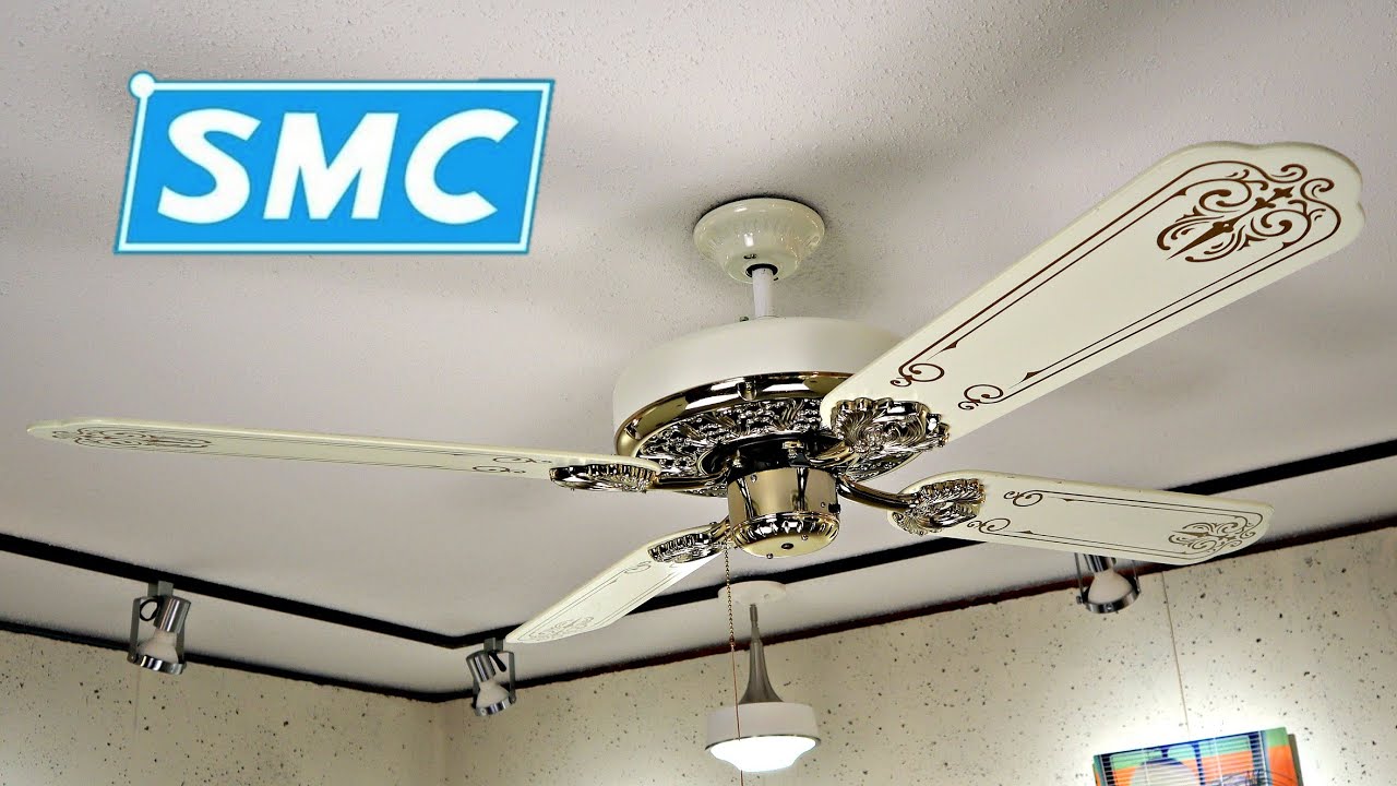 SMC A52 Ceiling Fan (Victorian Ind. Co. R-A52-M) | 1080p HD Remake