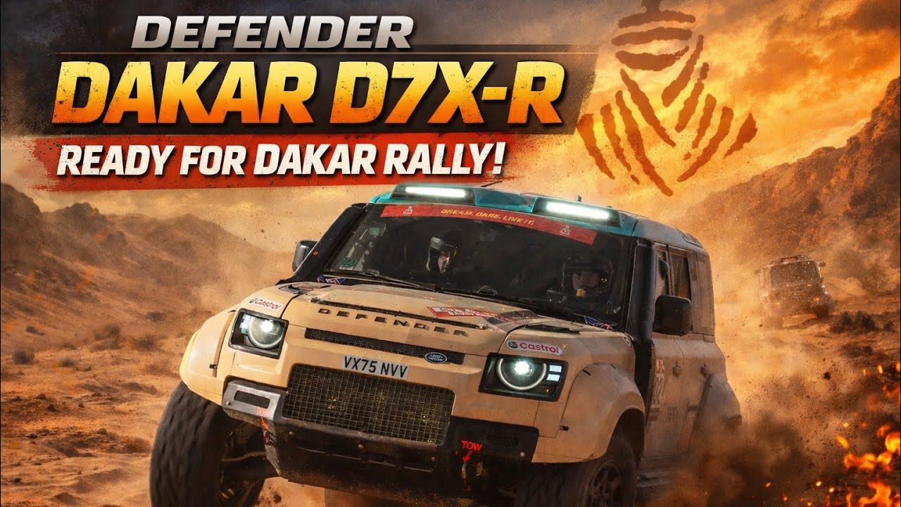 Defender Dakar D7X-R Ready For Dakar Rally || ⚡💥 #defender #defenderdakar #viral #trending 