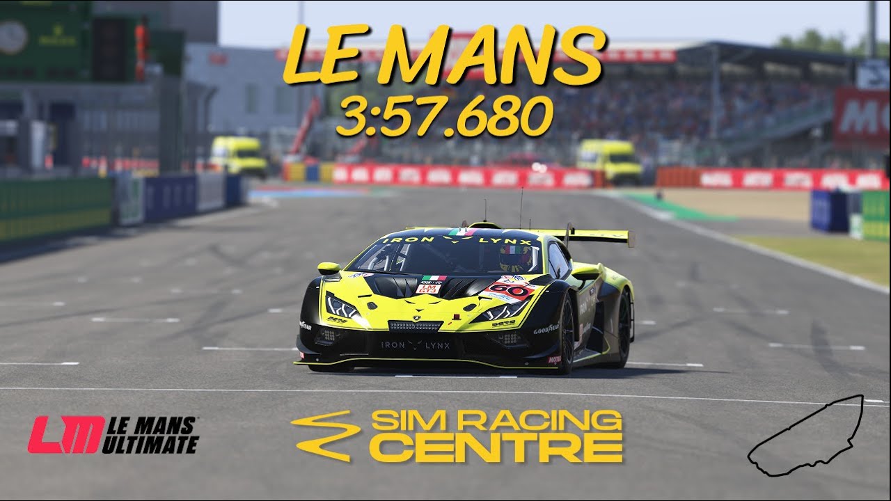 LMU Hotlap | Lamborghini Huracan GT3 EVO2 @ Le Mans | 3:57.680 *Post update*