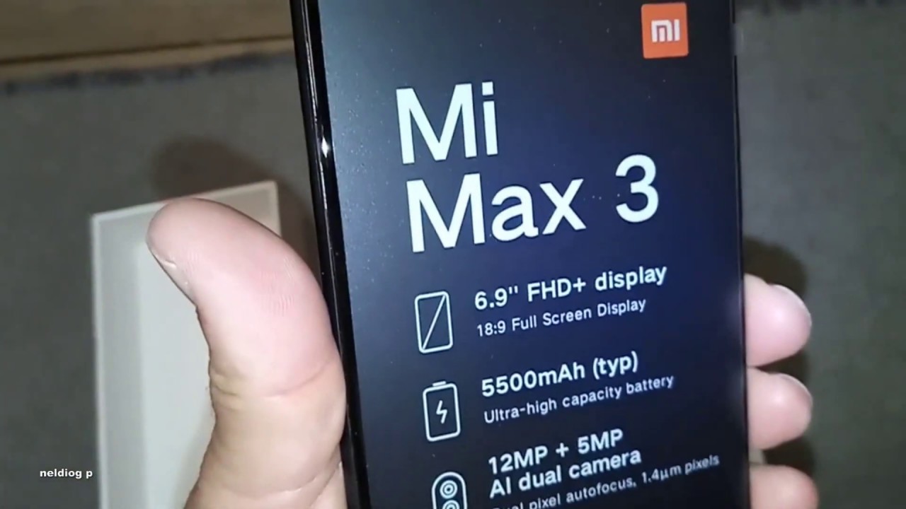 Xiaomi  Max 3 6.9 ''Tela 5500 mAh M&oacute;vel telefone Snapdragon 636 Octa N&uacute;cleo Pre&ccedil;o
