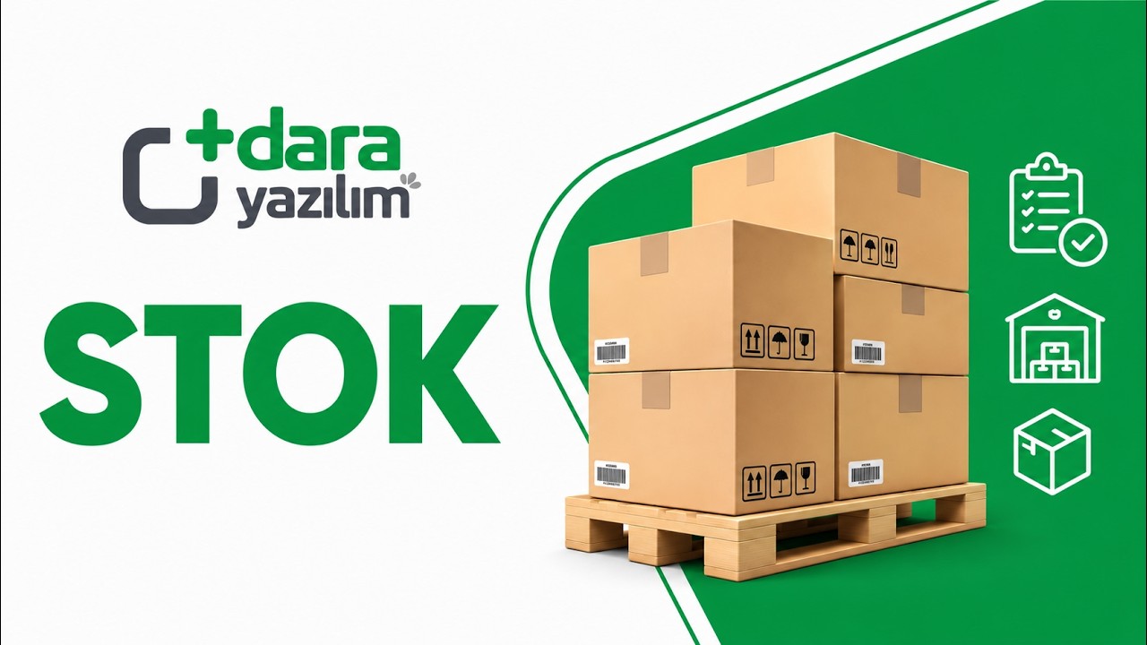 Daraplus Yazılım'da Stok Açma ve Değişklik