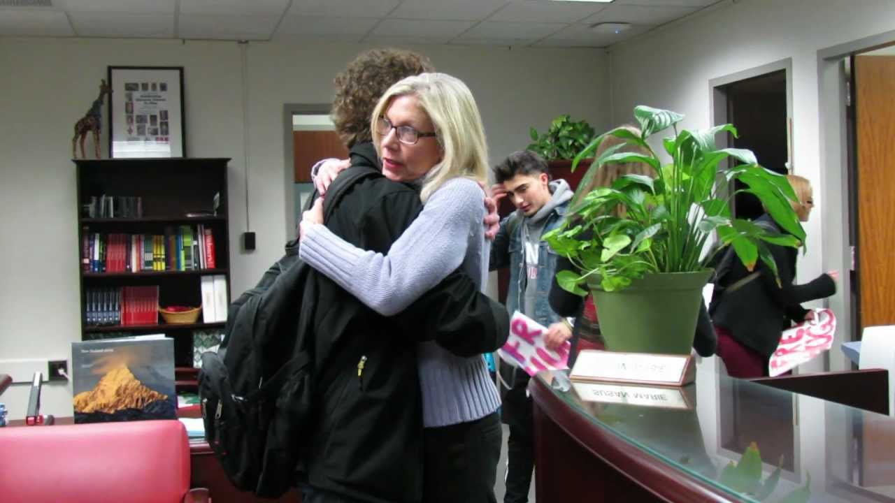 Free Hugs Campaign SUNY Geneseo