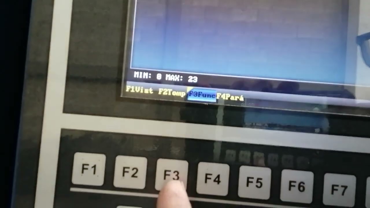pantalla de temperaturas, en un control tipo techmation, como leer