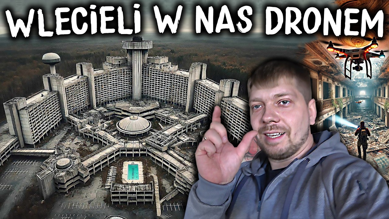 Amerykańskie opuszczone okrąglaki - wlecieli w nas dronem